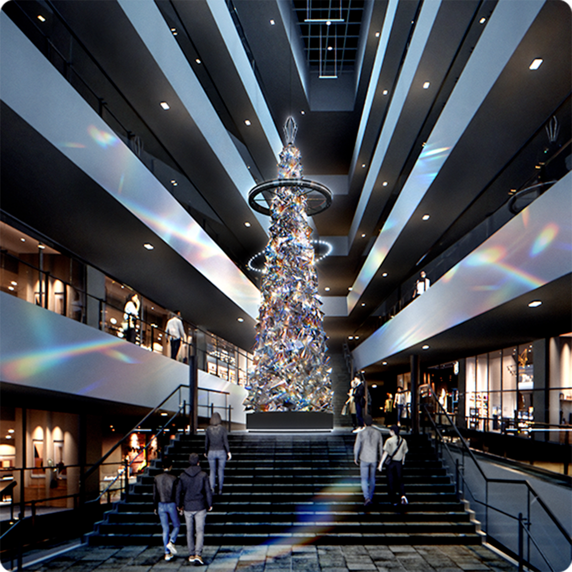 表参道ヒルズ クリスマスツリー 2025 | OMOTESANDO HILLS CHRISTMAS TREE 2025